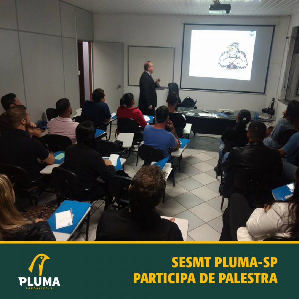 SESMT Pluma-SP participa de palestra